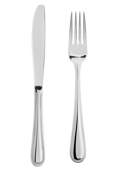 istock fork, spoon, cutlery isolated on white background, clipping path 1352326582