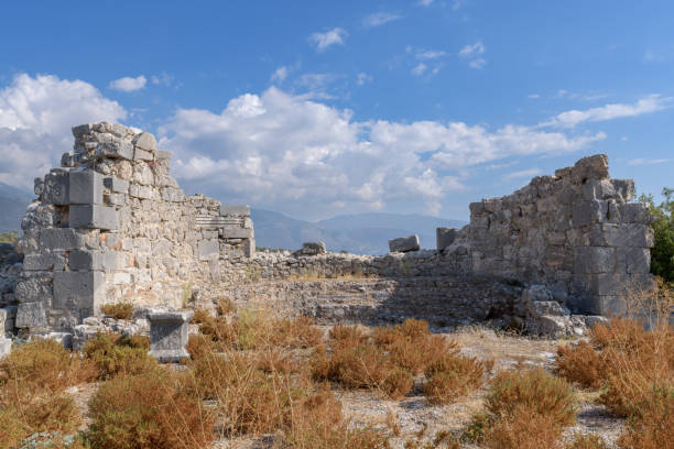 istock Byzantine Basilica ruins at ancient city Xanthos. 1352334626
