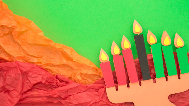 Happy Kwanzaa Greeting Card Background