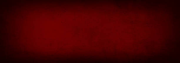 istock Dark red old vintage background with dark vignette 1352372207