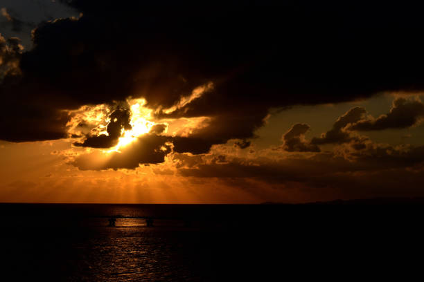istock Evening view from Tomigusuku Senagashima, Okinawa Prefecture 1352374701