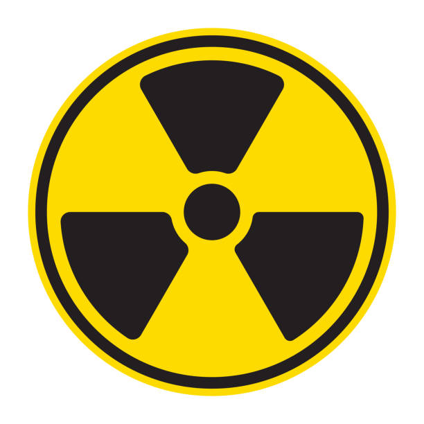 istock Nuclear radiation warning icon vector radioactive symbol atomic sign for graphic design, logo, website, social media, mobile app, UI illustration 1352381291