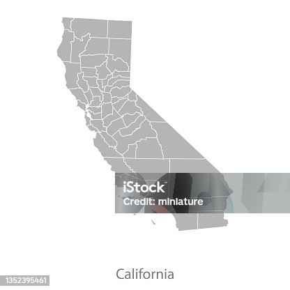 istock California map 1352395461