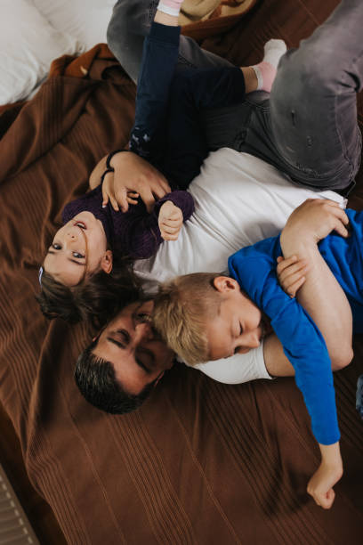 istock Enjoying wrestling with my kids 1352412443