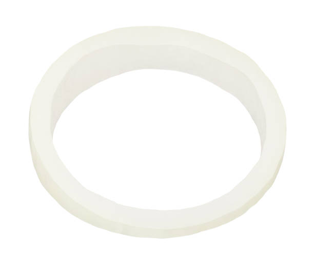 istock Ring of golden onion isolated on white background. 1352413932