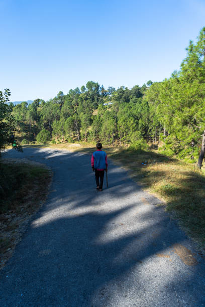istock young boy walking on a road in the mountains 1352414000