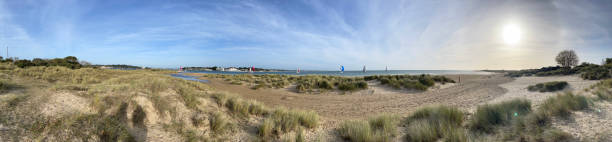 istock Studland Bay and harbour panorama, Jurassic Coast, Dorset, England, UK. 1352419031
