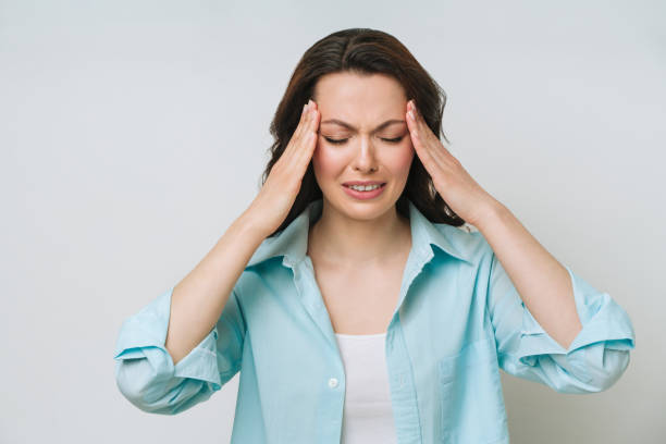 istock A woman suffers from migraine 1352419931