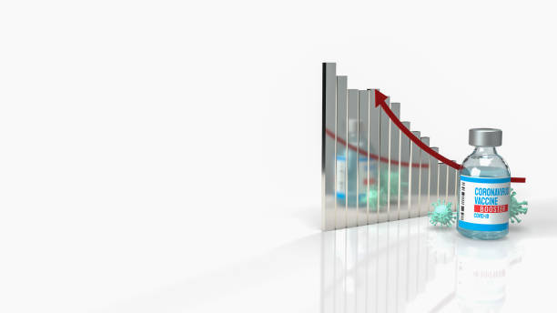 istock The vaccine booster and chart for medical  or sci concept 3d rendering 1352424309