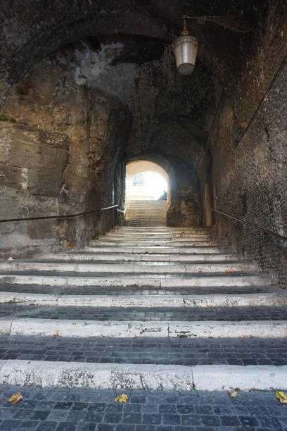 istock stairs in tunnel 1352433950