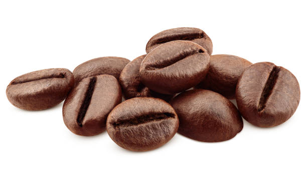 istock coffee beans isolated on white background, clipping path, full depth of field 1352440037