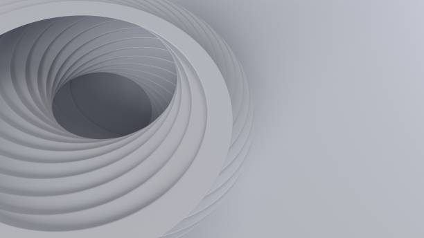 istock Abstract background of random rings 1352445001