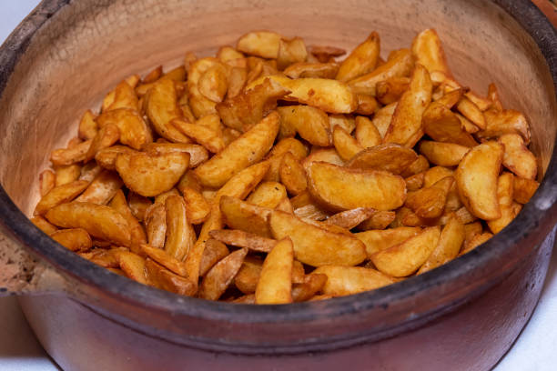 istock Appetizing french fries in a bowl 1352451514