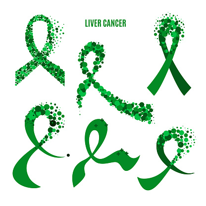 Liver Cancer Awareness Green Ribbon Collection Set Stock Illustration -  Download Image Now - Alertness, Arranging, Award Ribbon - iStock