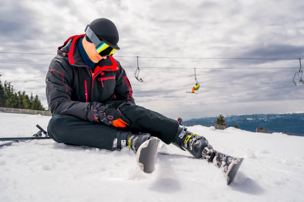 istock Skiing injury stock 1352479344
