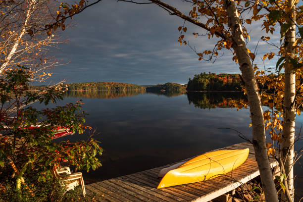 istock Sunrise on Koshlong Lake 1352490486