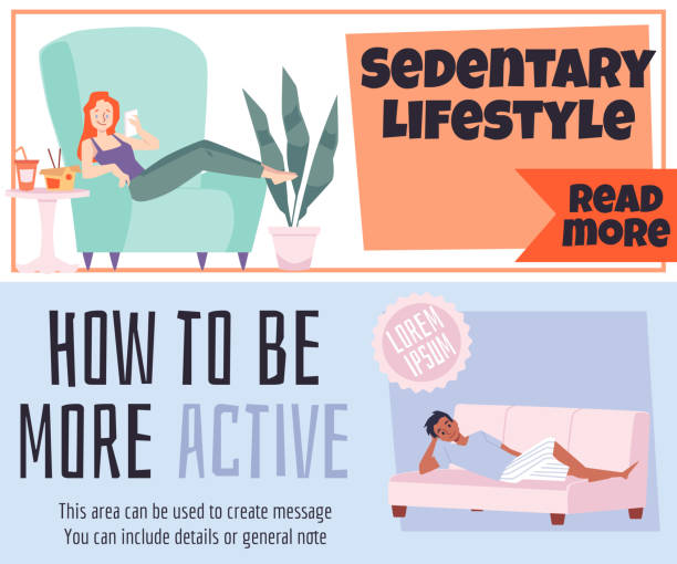 Sedentary Graphics 30+ Sedentary Lifestyle Stock Illustrations, Royalty-Free Vector ...
