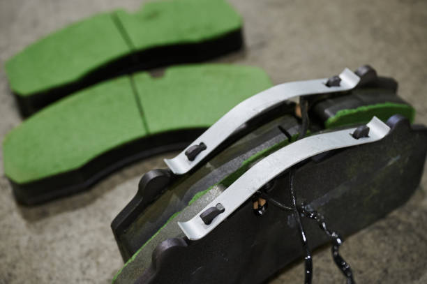 istock the process of replacing brake pads on a regular bus in a workshop 1352495370