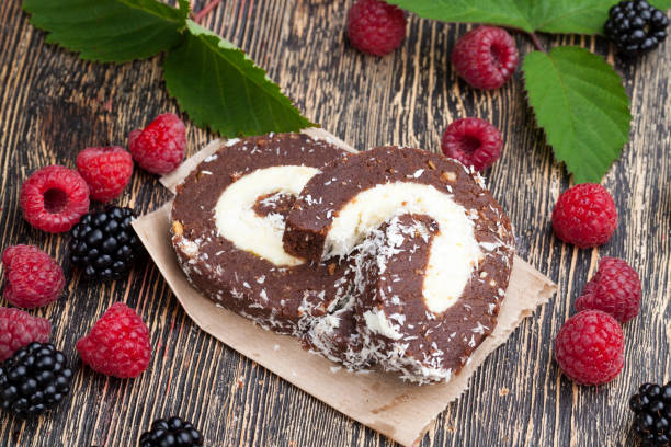 istock chocolate cake with creamy coconut filling 1352503094