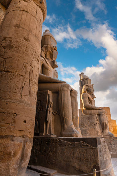 istock Ancient Statue Ramses II of Luxor temple in Luxor. Egypt 1352520127
