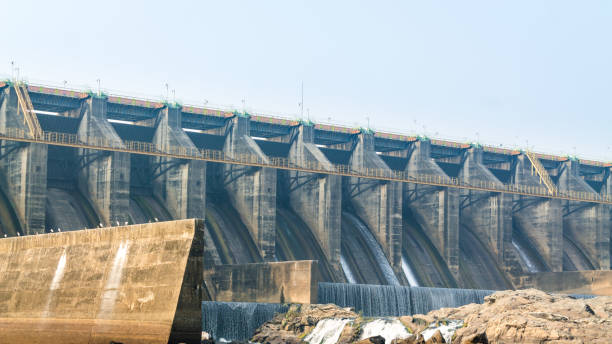 istock Panchet Dam - A dam built on Damodar river 1352534336