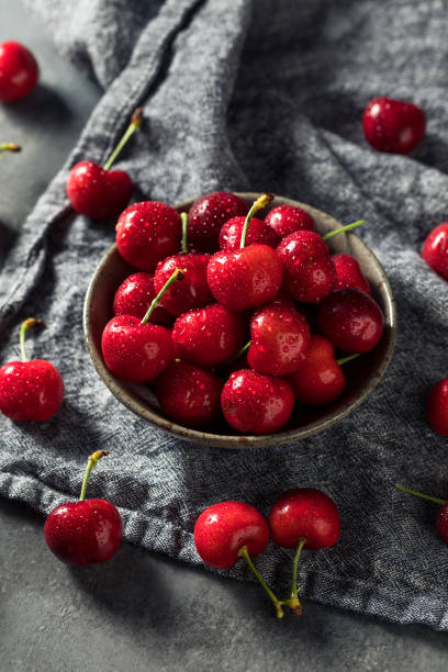 istock Healthy Organic Red Cherries 1352551435