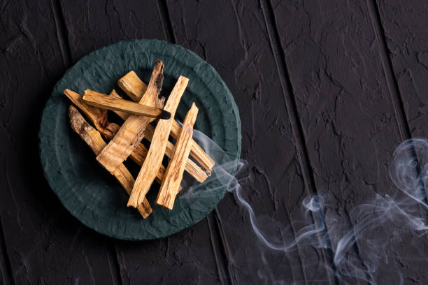 istock Palo santo - Bursera graveolens. Text space 1352551482