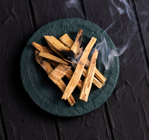 istock Palo santo - Bursera graveolens. Text space 1352551548