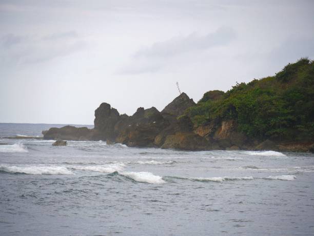 istock Rock formations at Bathsheba Beach on the eastern coast of Barbados 1352552609