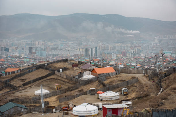 Ulaanbaatar, also spelled Ulan Bator, formerly Urga or Niislel Khureheh, capital and largest city of Mongolia. It is situated on the Tuul River on a windswept plateau at an elevation of 4,430 feet (1,350 m). The city originated as a seasonal migratory abode of the Mongolian princes and in 1639 finally attained permanence on the present site with the construction of Da Khure Monastery. This building became the residence of the bodgo-gegen, high priest of the Tibetan Buddhist religion (to which the Mongols adhere), and remained as such for about 200 years. Da Khure became known to the Russians as Urga and developed as a trade centre between China and Russia. In 1911, when Outer Mongolia declared itself independent, the city was renamed Niislel Khureheh (“Capital of Mongolia”). In 1921 it was occupied by troops of Mongolia’s revolutionary leader, Damdiny Sühbaatar, and the Soviet Red Army. When Mongolia was declared a people’s republic in 1924, the city was renamed Ulaanbaatar, which means “Red Hero.”