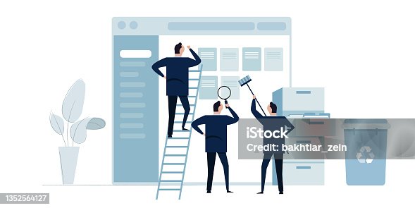 istock data cleansing clear wipe bad error file from system removing bad data 1352564127