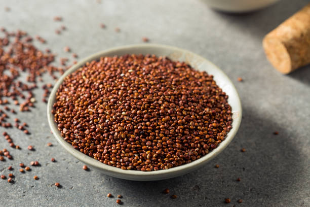 istock Raw Dry Organic Red Quinoa 1352567101