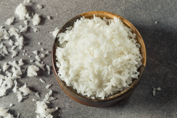 istock Raw Organic Shredded Coconut Flakes 1352567199