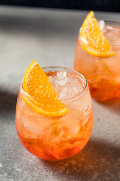 istock Refreshing Boozy Italian Spritz Cocktail 1352567460