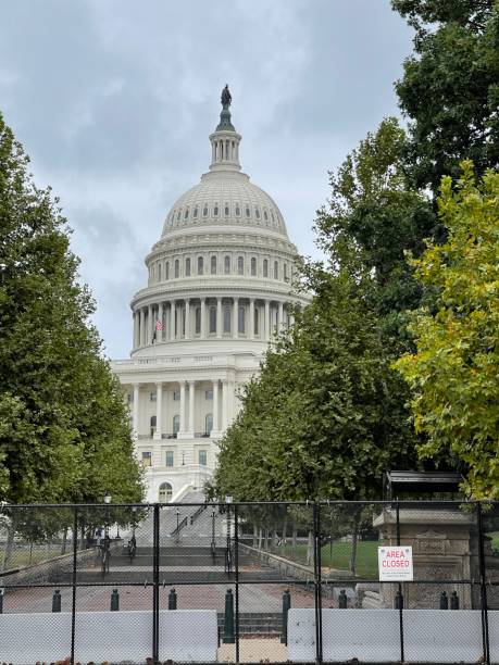istock National Capitol caged up 1352598967