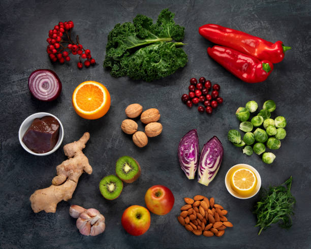 istock Foods high in vitamins 1352599269