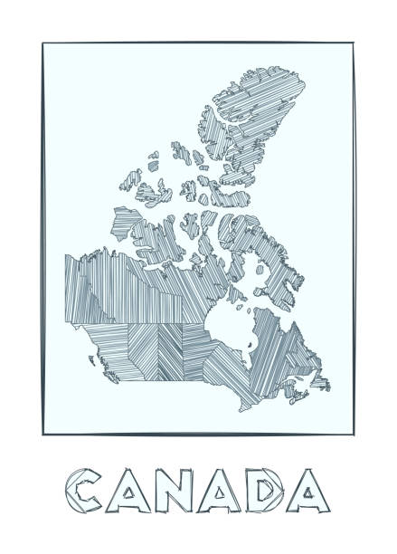 240+ Drawn Map Of Canada Stock Illustrations, Royalty-Free Vector