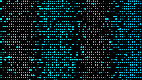 Particle Pattern Vector Abstract Spotted Illustration Background Vector Particle Pattern With ...