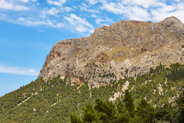 istock Mountain range in Mallorca island. Serra de Tramuntana. Spain 1352616857