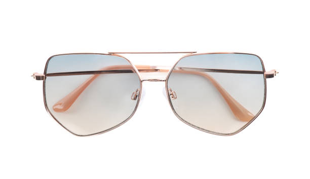 istock Stylish sunglasses isolated on white. Beach object 1352617100