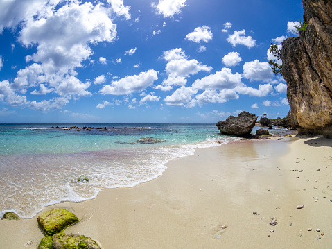 View at the beach in Playa del Carmen in November