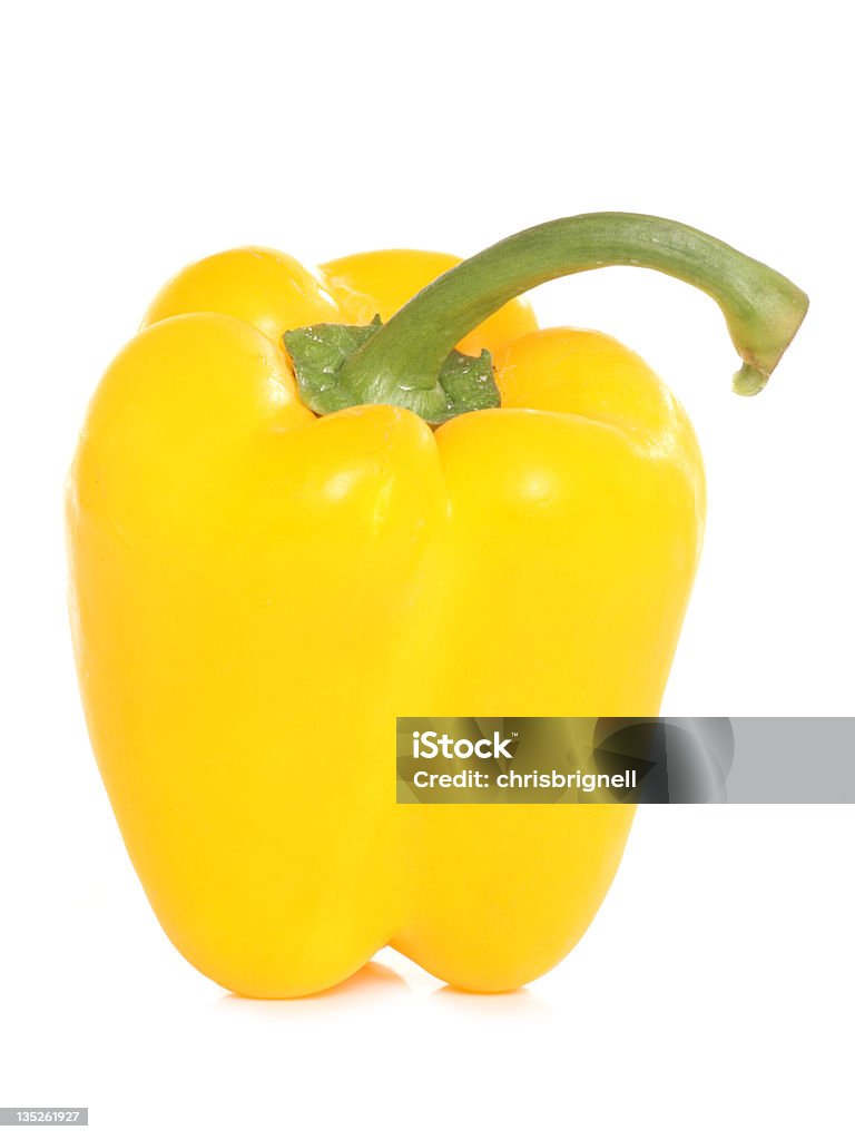 Pimiento amarillo - Foto de stock de Alimento libre de derechos