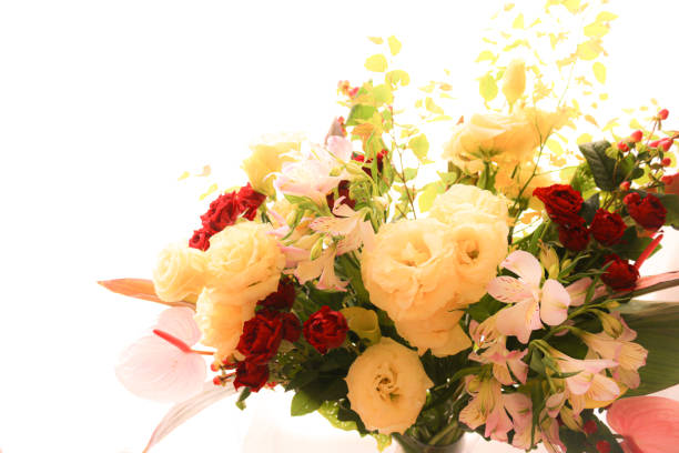 Beautiful bouquet of colorful flowers