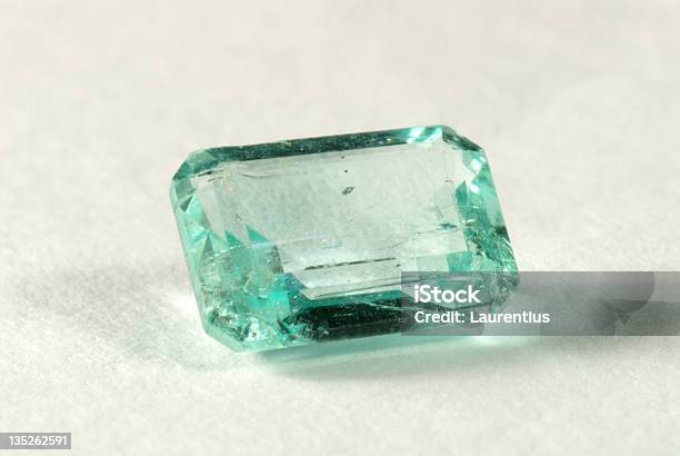 Emerald Closeup Stock Photo - Download Image Now - Cross Section, Cutting, Emerald Gemstone