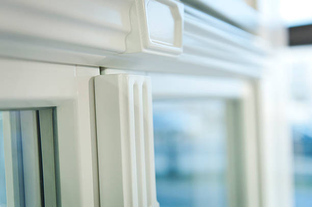 istock Detail of old white window 135263459