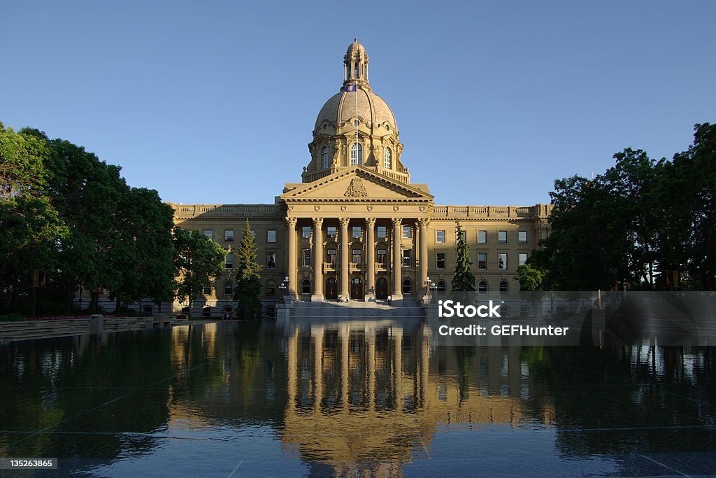 Edificio legislativo dell'Alberta - Foto stock royalty-free di Alberta