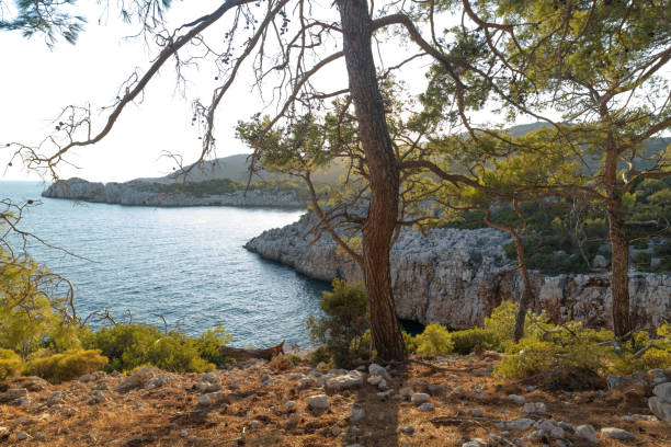 istock Romantic seashore scenery on the Lycian Way. Turkey 1352643689