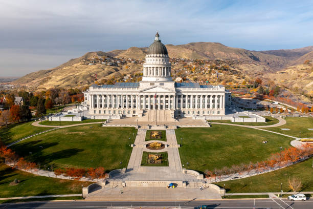 istock Utah State Capitol Aerial View 1352644947