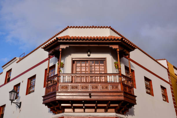 istock Canarian Wooden Balcony 1352656552