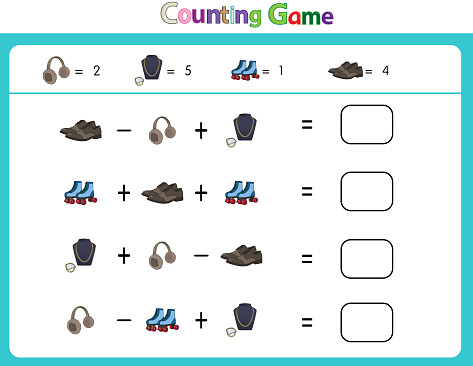 Educational illustrations by matching words for young children. Learn words to match pictures. as shown in the clothing category